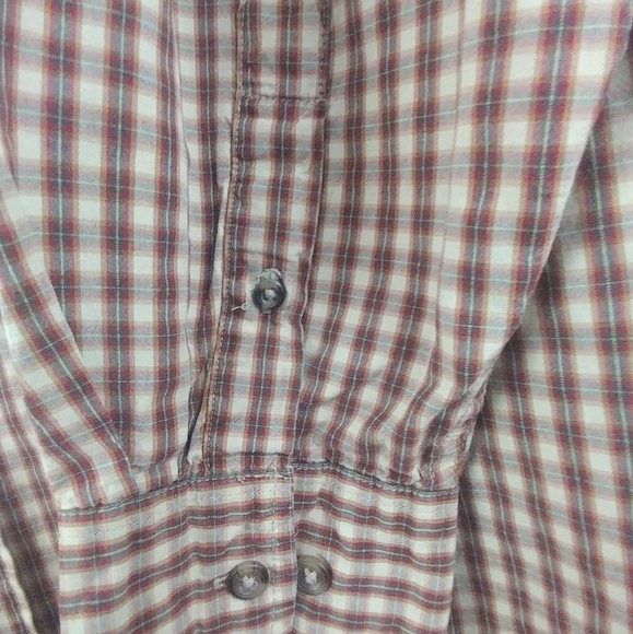 Izod Jeans Men's Large Long Sleeve Casual Shirt - Picture 3 of 4